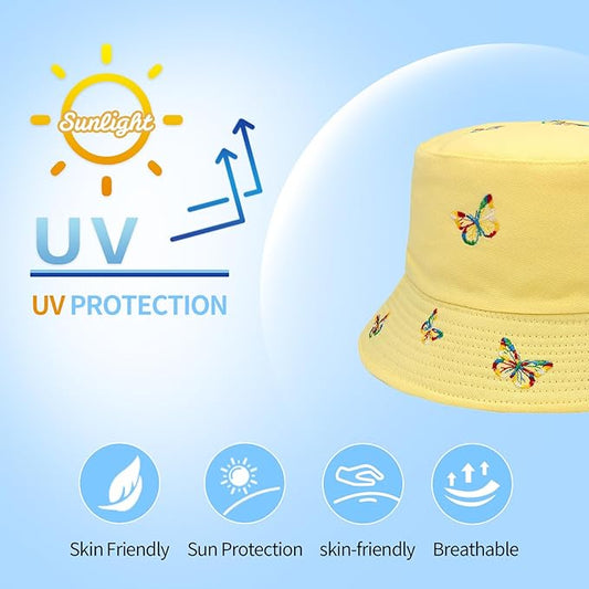 Bucket Hats for Women Man Cute Sun Beach Fisherman Hats