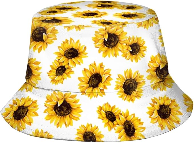Bucket Hat Sun Beach Packable Fisherman Cap for Women Men Summer Outdoor Hiking