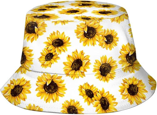 Bucket Hat Sun Beach Packable Fisherman Cap for Women Men Summer Outdoor Hiking
