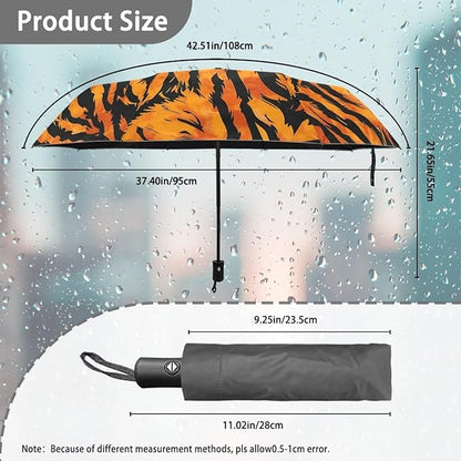 Umbrellas for Rain Lightweight Travel Umbrella 42" Canopy UV Protection Sun Umbrella Windproof Compact Umbrellas