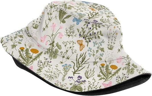 Bucket Hat Sun Beach Packable Fisherman Cap for Women Men Summer Outdoor Hiking