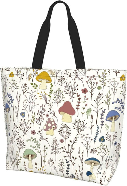 Sunflower Tote Bag For Women, Waterproof Shoulder Bags Big Reusable Grocery Handbag For Shopping Picnic Work Beach