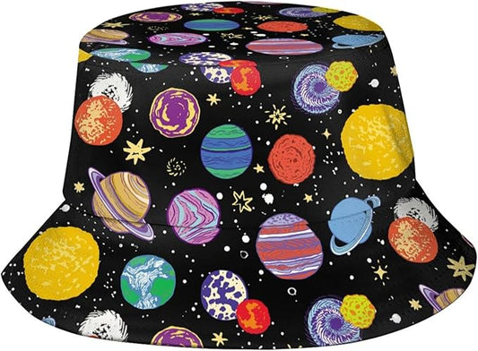 Bucket Hat Sun Beach Packable Fisherman Cap for Women Men Summer Outdoor Hiking