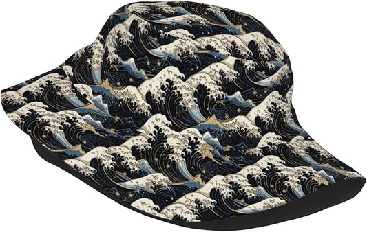 Bucket Hats Fashion Sun Cap Packable Outdoor Fisherman Hat for Women and Men