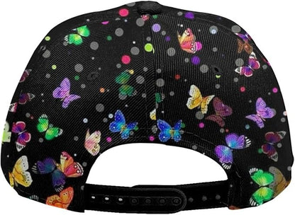 Floral Baseball Cap for Women Fashionable Adjustable Dad Hat Low Profile Running Hat for Summer Sporting Working Hiking
