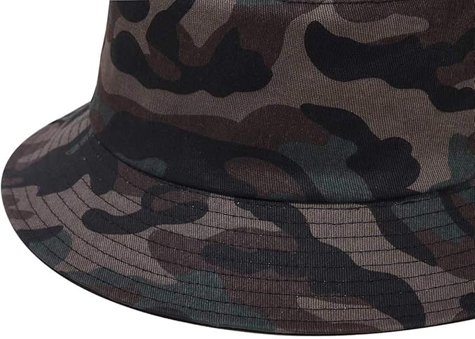 Quanhaigou Bucket Hat for Men Women,Packable Reversible Printed Sun Hats,Fisherman Outdoor Summer Travel Hiking Beach Caps