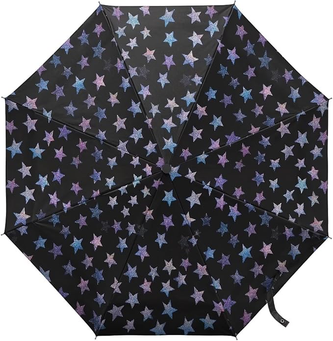 Umbrellas for Rain Lightweight Travel Umbrella 42" Canopy UV Protection Sun Umbrella Windproof Compact Umbrellas