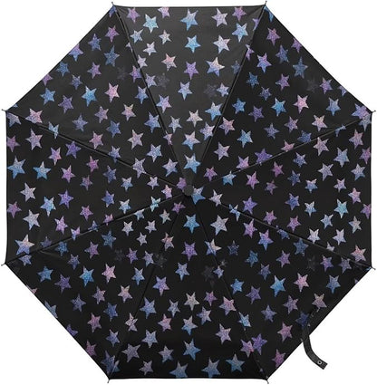 Umbrellas for Rain Lightweight Travel Umbrella 42" Canopy UV Protection Sun Umbrella Windproof Compact Umbrellas
