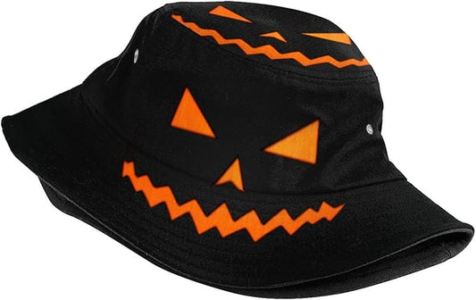 Bucket Hat for Women Men Funny Halloween Hats Packable Outdoor Fisherman Hats Caps Unisex