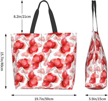 Shoulder Bag Large Reusable Eco-friendly Shopping Bags Portable Storage Handbag