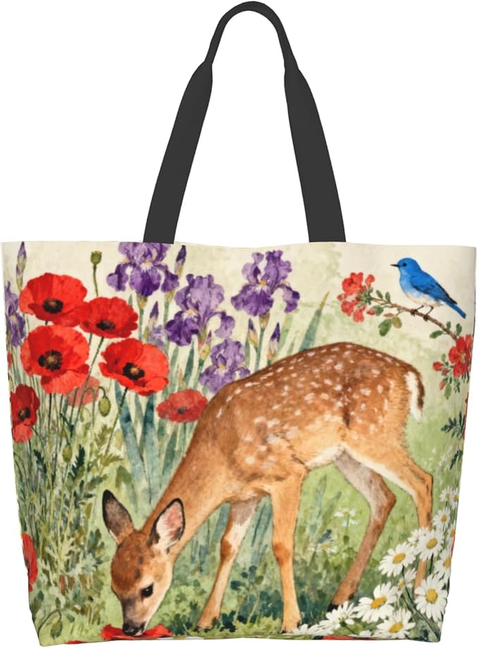 Shoulder Bag Large Reusable Eco-friendly Shopping Bags Portable Storage Handbag