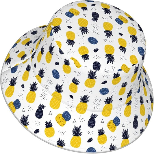 Bucket Hat Double-Side-Wear Reversible Sun Hat Beach Travel Hiking for Women Men