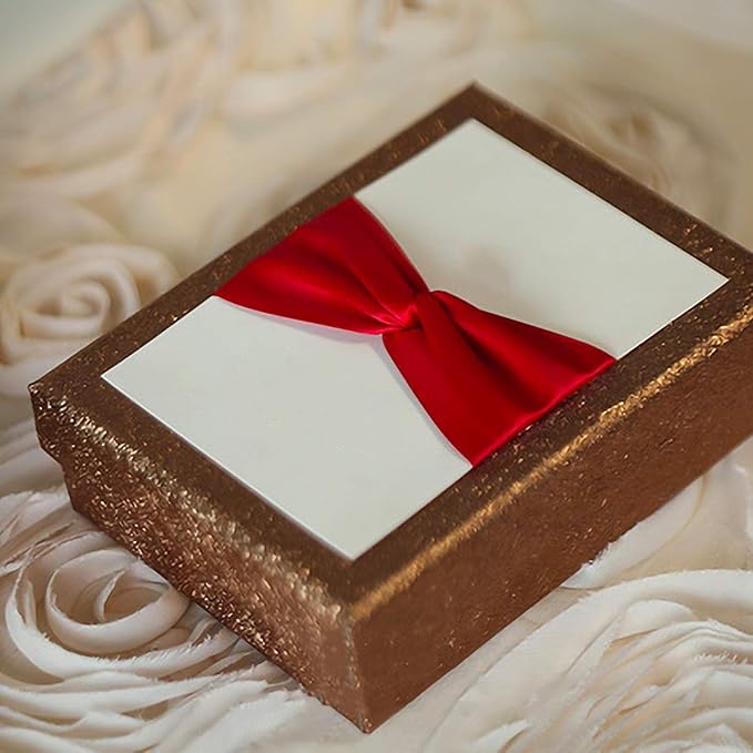 Humphrey's Craft 1-1/2 Inch Double Faced Satin Ribbon - 50 Yards, Red Thick Satin Ribbon for Crafts, Gift Wrapping, Decoration Christmas Tree, Bridal Bouquet,Wedding,DIY Bows,Sewing Hat.