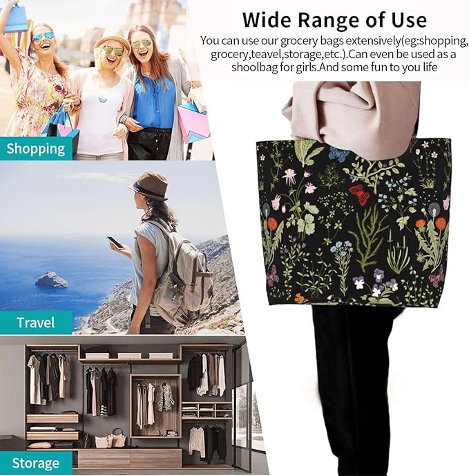 Sunflower Tote Bag For Women, Waterproof Shoulder Bags Big Reusable Grocery Handbag For Shopping Picnic Work Beach