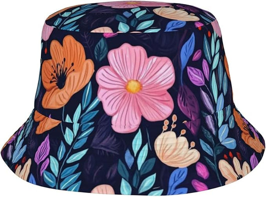 Bucket Hats Fashion Sun Cap Packable Outdoor Fisherman Hat for Women and Men Travel
