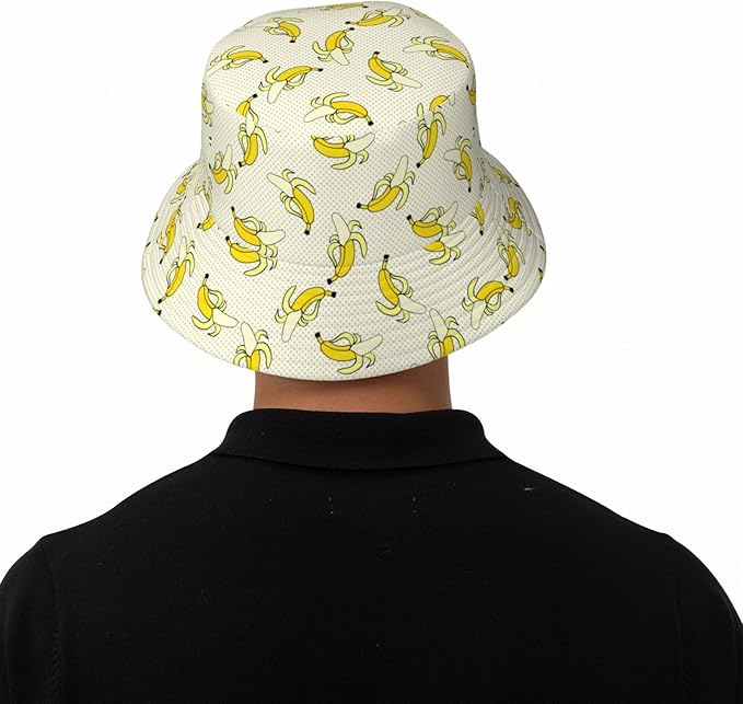 Funny Bucket Hat for Men Women Fashion Unisex Fishing Hat Fisherman Sun Caps Headwear for Outdoor Summer Travel Hiking Beach