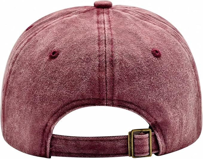 Gardening Gifts for Women, Gardening Hat, Adjustable Washed Cotton Embroidered Baseball Cap