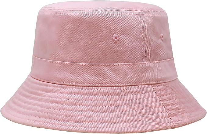 Hot Summer Bucket Hat - Trendy Cotton Sun Hat for Beach, Golf, Fishing - Fun Outdoor Vacation Boonie for Men and Women