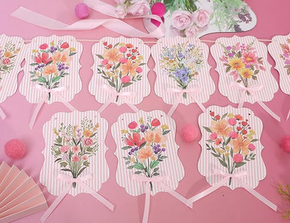 Floral Baby Shower Decorations Garland - Baby in Bloom Bow Banner, Flowers Baby Clothes Banner for Gender Reveal, 1st Birthday, Anniversary Party Backdrop