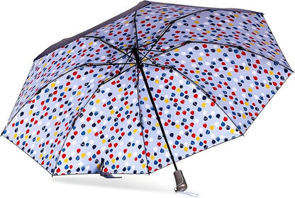 Totes Reverse Close Folding Inbrella with Auto Open Close and Compact