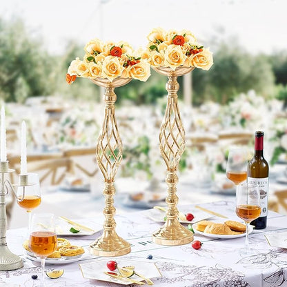 VEVOR Metal Wedding Centerpiece Gold,Candlestick,20PCS 58cm/22.83”
