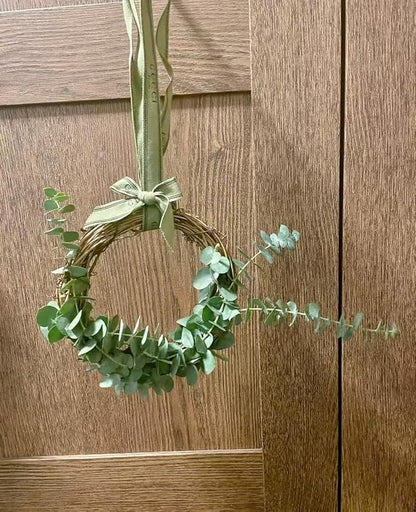 20pcs Dried Eucalyptus Stems - Real Long Eucalyptus, Fall Decorations for Home, 17" Floral Arrangement, Wedding (Green)