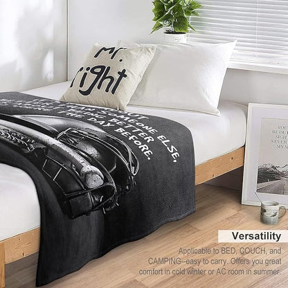 Baseball Throw Blanket for Kids & Adults - Soft, Warm & Cozy Fleece Blanket for Couch, Sofa & Bed - 40"x50"