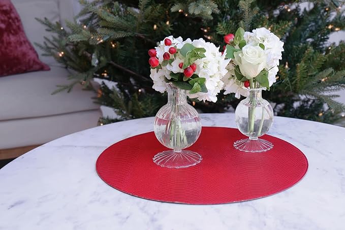 Glass Cambridge Louise 5" Bud Vase Set of 2 (Clear)