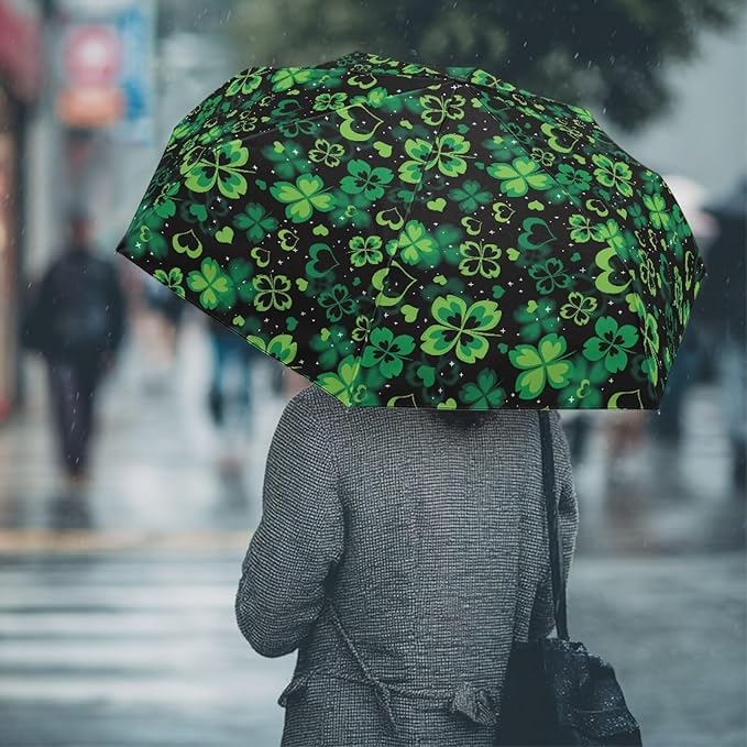 Umbrellas for Rain Lightweight Travel Umbrella 42" Canopy UV Protection Sun Umbrella Windproof Compact Umbrellas