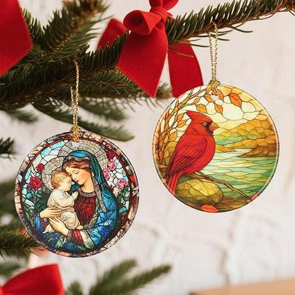 Christmas Ornaments, Cardinal Ornament, Christmas Tree Decorations, Holiday Decorations, Holiday Ornaments, Cardinal Gifts, Bird Lovers Gift, Holiday Party Gifts, and Xmas Gift Ideas