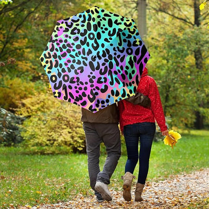 Small Compact Travel Automatic Folding Umbrella for Women, Portable Lightweight, Rain, Wind, UV Sun Shade