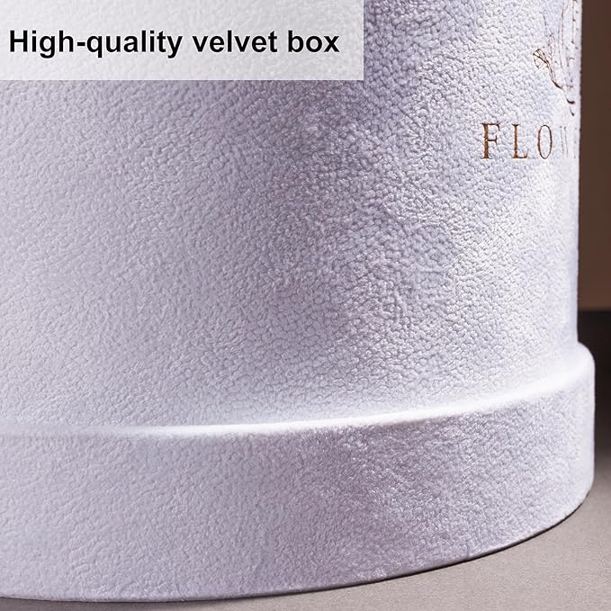 27 Flowers in a Luxury Suede Box, Birthday Gifts for Women, Preserved Flowers, Mothers Day Roses Gift for Mom, Royal Blue