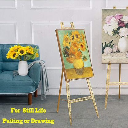 Artificial Flowers 2pcs 14'' Sunflower Bouquets with 7pcs Silk Flowers for Wedding Bridal Bouquet Bridesmaid Home Decor Housewarming Gift Office Baby Shower (Yellow)