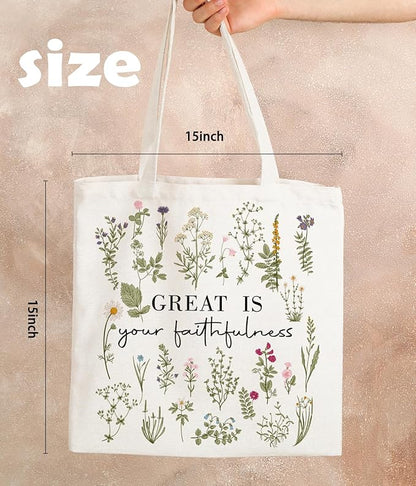 Christian Tote Bag, Christian tote Bag for Women, Bible tote bag, Bible Tote Bags for Women, Foral Tote Bag