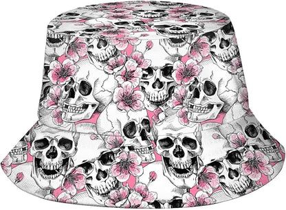 Bucket Hat for Women Men Funny Halloween Hats Packable Outdoor Fisherman Hats Caps Unisex