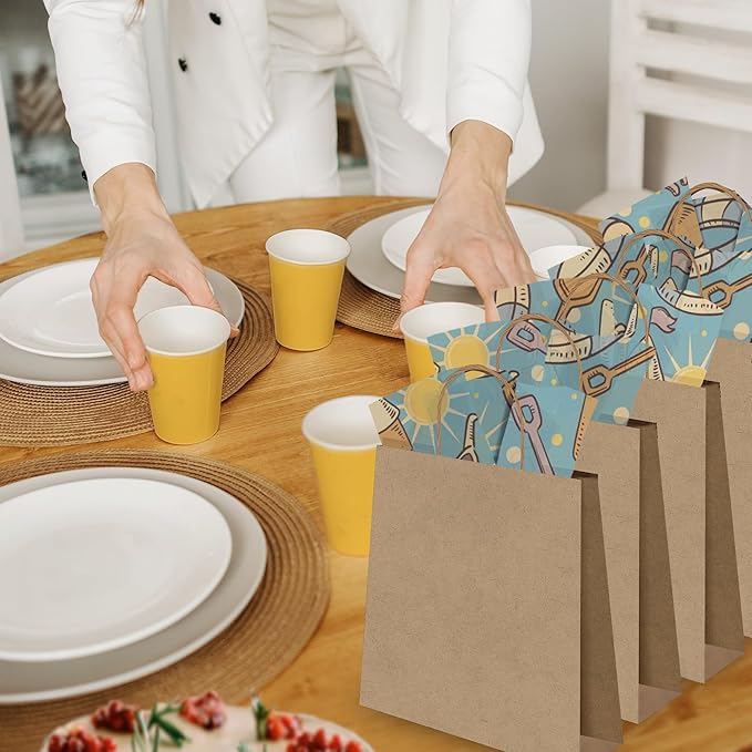 Pro Supply Global Beach Fun Printed Tissue Paper for Gift Bags or Boxes and Wrapping - Summer Bulk Decorative Art Tissue Paper for Packaging and Gifting | 24 Sheets 20" x 30"