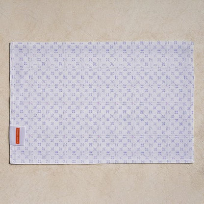 Maison d' Hermine Placemat 100% Combed Cotton Premium Cloth Placemats 13"x19" Washable Place Mats, Home, Kitchen, Dining, Cocktail Parties & Camping -Luberon (Set of 4)