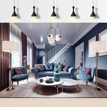 Luxury Living Room Backdrop Modern House Interior Photography Background Cozy Sofa Window Curtains Fashion Design Backdrop for Video Conference Zoom Meetings Home Office Background Props 7x5ft