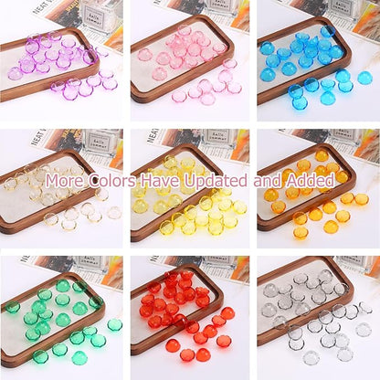 80Pcs Acrylic Clear Flower Bead Caps for Jewelry Making, Transparent Bell Charms, Semi-Round Floral Beads Bulk with Wavy Edge, Jellyfish Beads for Wind Chimes DIY Craft Key Chains-13 * 22mm