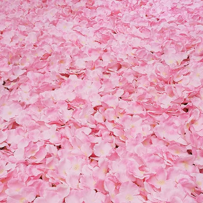 Flower Wall Panels, 20Pcs Artificial Flower Wall 3D Flower Wall Backdrop, 20-Piece Set of Pink Rose Floral Backdrop for Wedding Home Decoration (Light Pink, 23.6 * 15.8in)
