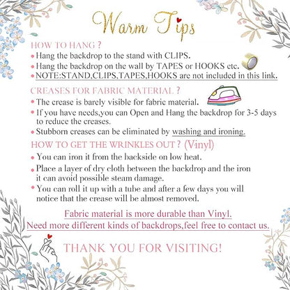 SVBright Cowgirl First Birthday Backdrop 7Wx5H Retro Western Rustic Country Pink Flower Wood Hat Happy Birthday Baby Shower Wooden Plank Decorations Photography Background Banner Photo Booth Studio