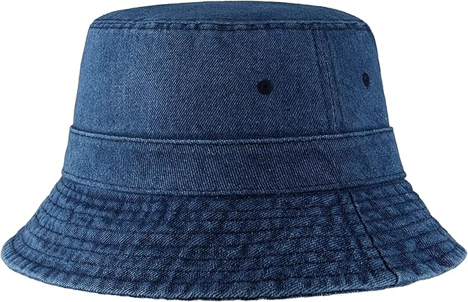 Hot Summer Bucket Hat - Trendy Cotton Sun Hat for Beach, Golf, Fishing - Fun Outdoor Vacation Boonie for Men and Women
