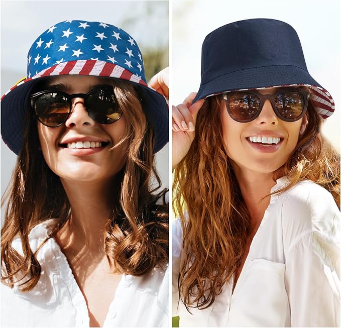 Bucket Hat for Women and Men Fashion Sun Cap Packable Outdoor Fisherman Hat