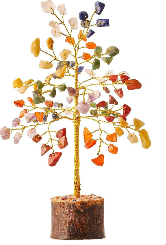 Tree of Life - Crystal Decor - Chakra Tree - Home Decor - Artificial Tree - Crystals - Home Office Decor -Tree of Life Décor