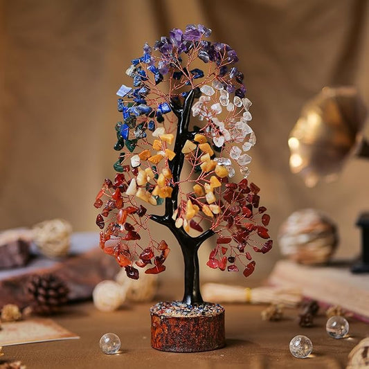 Chakra Crystal Tree, Gem Stones And Crystals, Spiritual Decor, Crystal Tree Of Life, Home Decor Gifts, Crystals Tree, Money Tree, Healing Crystal Gifts, Chakra Crystals, Crystals Gifts For Women