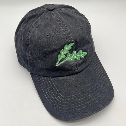 Cute Flower Hat, Elegant Floral Embroidered Adjustable Baseball Cap for Men Women, Gifts for Flower Lovers, Black