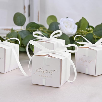 Double Face White Satin Ribbon 1/4 inch X 50 Yards Polyester White Ribbon for Gift Wrapping Very Suitable for Weddings Party Hair Bow Invitation Decorations and More