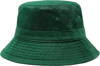 Hot Summer Bucket Hat - Trendy Cotton Sun Hat for Beach, Golf, Fishing - Fun Outdoor Vacation Boonie for Men and Women