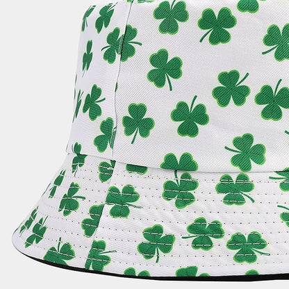 Mashiaoyi Unisex Print Double-Side-Wear Reversible Bucket Hat