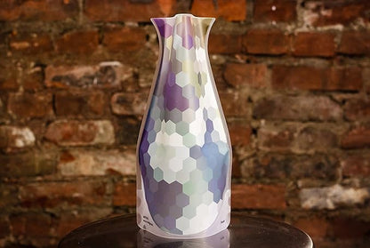 MODGY Expandable Flower Vase Plastic Decorative Modern Vases for Flowers Centerpieces Dining Table Decor Living Room Bathroom Wedding Office, Bizzyb